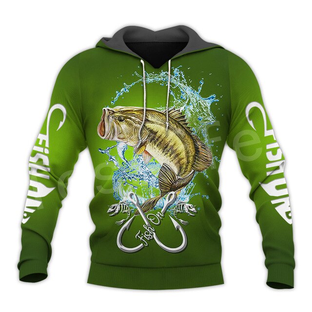 228CLOSET Bass Fishing Hoodies for Men Pullover Sweatshirts, 3D Largemouth  Bass Fleece Hooded Sweatshirt Series 21 Size S at  Men's Clothing  store