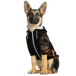 American camo fleece dog hoodie-2021