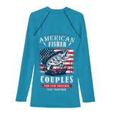 American Fishing Couples L/S Sports Jersey