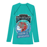 Education is Important L/S Sports Jersey