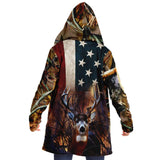 American Buck fleeced cloak-2021