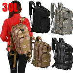 Tactical Bag First Aid Kits Waterproof Fanny Pack Sports Hunting Bags Camping Sport  Army Bag Belt Military Backpack 30L #16.76