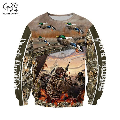 Duck Hunting Together Hoodie